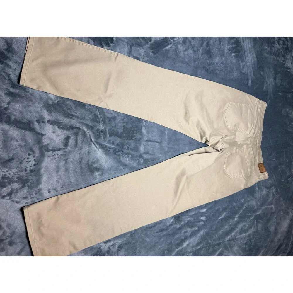 Peter Millar Pants Mens 36x32 Tan Chino Stretch 5 Pocket Regular Fit Casual